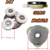 For Bafang FAT HUB motor RM G020.500DC SWX02 350W 250W DC Clutch 36T Nylon Gear Assembly Spare Part Replacement