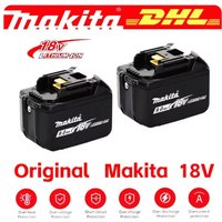 Genuine18V Original Makita 5Ah 6Ah 9Ah Battery DDF487 BL1830B BL1850B BL1850 BL1840 BL1815Battery Powerful tool battery+charger