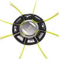 Steel 4‑Line Grass Trimmer Head Replacement Lithium‑Powered Lawn Mower Brushcutter Head Garden Weeding Accessories