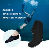 HiTurbo 3mm Neoprene Socks, Anti-Slip Water Socks Shoes, For Diving Swimming Surfing Snorkeling