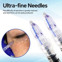Micro Needle Nanosoft 3pins 34G 0.6/1.0/1.2/1.5 Disposable Sterile Painless Crystal Multi-needle