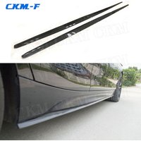 Carbon Fiber Side Skirts Aprons for BMW 1 Series F20 M Sport M135i M140i Hatchback 2016 2017 2018 Door Bumper Protector