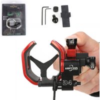 Archery Drop Away Arrow Rest Aluminum with 360° Sound Dpmpening Pad for Compound Bow Hunting Shooting Targeting Accessories