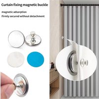 4/6pcs shower curtain magnetic buckle, anti leakage buckle, bathroom curtain anti leakage buckle, anti floating buckle gap again