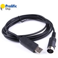 PL2303RA USB to 6 Pin Mini Din 6 RS232 Serial Converter Adapter Communication Programming Cable
