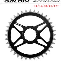 GOLDIX 12S Narrow Wide Chainring for Shimano FC-M6100/7100/8100/9100 Direct Mount Crank 34T/36T/38T/40T/42T Single Chainwheel