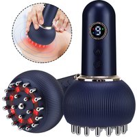 Electric Meridian Brush Gua Sha Body Massager Microcurrent Hot Compress Scraping Lymphatic Drainage Machine Fat Burner