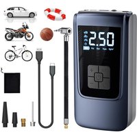 AliExpress SUITU Portable Air Compressor for Car Motorcycle Bicycle - Fast Tire Inflator with Accurate Pressure Gauge for Sports & Entertainment