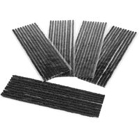 50pcs Black Tubeless Tyre Tire Puncture Repair Seal Rubber Strips Car Motorcycle 200*3.5mm