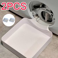 2/1 Stück Waschmaschinen-Abwasserauffangbehälter, Flusenfilter und Fremdkörper-Auffangschale, Wäscheraum-Wasserauffangbox