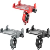 AliExpress NONE Bicycle Phone Holder 360° Rotation Aluminum Alloy MTB Bike Phone GPS Bracket Scooter Motorcycle Handlebar Mount Cell Phone Stand