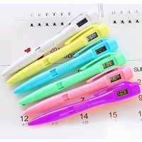 Multifunction Electronic Digital Watch Ballpoint Pen Student Exam Pen School Gift Student Stationery Ballpoint Pens Handle Pens