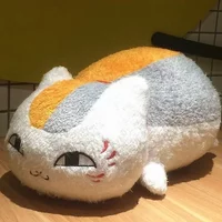 Nyanko Sensei Plush Pillow Natsume Yujinchou Stuffed Cushion Madara Cat Fluffy Pillows Anime Natsume's Book of Friends Cushions
