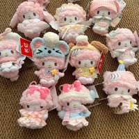 New Japanese Cute Sanrio Plush Toy Pianokawaii Plush Toy Keychain, Women's Handbag Pendant, Children's Holiday Gift