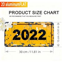 Vintage 2000-2025 Metal Tin Sign – Rustic Wall Art for Home, Bar & Garage