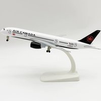 20cm Scale Aircraft Canada B787 Airways Toy Planes Model Airplane Alloy Metal Plane Model For Hobby Collected