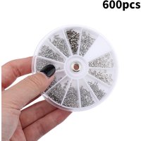 New 600pcs/set Universal Micro Glasses Sunglass Watch Spectacles Screws Nuts Screwdriver Repair Parts Kits Tool Box
