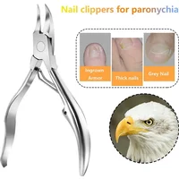 Professional Toe Nail Clippers Plier Heavy Duty Thick Steel Toenail Cuticle Nipper Trimming Scissor Clipper Tool