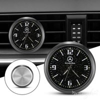 Car Clocks Night Vision Fashion Watches Decoration For Mercedes Benz AMG Smart W205 C300 W203 W206 W108 W124 W126 Keychain