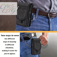 Hot Sale Mobile Phone Bag Casual Waist Bag Pen Insertion Bag Flip Top Mobile Phone Waist Hanging Bag Waist Bag Mobile Phone