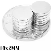 10x2 mm Round Powerful Magnet Fridge Bulk Sheet Neodymium Disc Magnet 10x2mm Permanent NdFeB Strong Magnets 10*2 mm