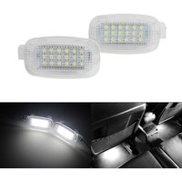 ANGRONG 2x LED Courtesy Door Footwell Luggage Trunk Light For Mercedes Benz W204 W216 W212 C207 X204 GLK W221 R230
