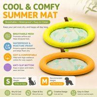 Summer Pet Cooling Mat Breathable Washable All Season Dog Bed Cushion Soft Sofa Pad for Small Dogs Cats Cat Cool Nest Mats