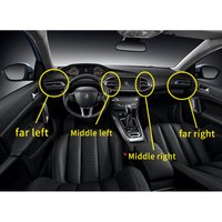 96778765ZD 96778766ZD 96782700ZD 96782701ZD for Peugeot 308(T9)308S front dashboard air conditioning air outlet