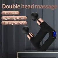 New Electric Massage Gun Handheld Athlete Percussion Therapy Device Powerful Deep Tissue Multi-functional Muscle Relaxation