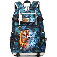 CR7 Ronaldo 67 Print Large Capacity Backpack for Students Teens Kids School Travel Daypack