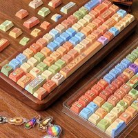 136 Keys Stardew Valley Theme Keycap Chreey PBT Five-side Dye-Sub High Value Personality Creative Mechanical Keyboard Keycaps