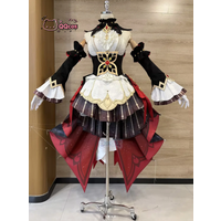 QQcos Game Cosplay Series: Genshin Impact Sandrone Puppet Fatui Harbinger Cosplay Costume Full Set Clothes For Halloween Party
