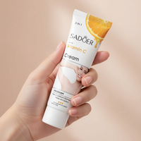 SADOER Vitamin C Body Lotion Moisturizing Armpit Body Care Nourishing Anti Drying Tender Smooth Exfoliating Creams Care 1/2/3pcs