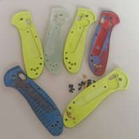 Multiple colors available G10 Material Handle Scales for Benchmade Griptilian 551 Folding Knife