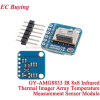GY-AMG8833 IR 8x8 Infrared Thermal Imager Array Temperature Measurement Sensor Module For Arduino Camera Pixels I2C Raspberry Pi