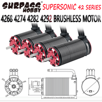 Rocket-RC Supersonic V2 Brushless Motor 4268 4274 4282 4292 Sensor Port 5.0mm Shaft 6.5mm Connector for 1/8 1/7 RC Racing Car