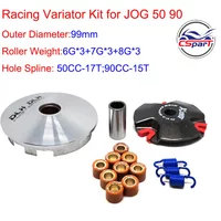Racing CVT Variator Kit with Roller Weight Drive Pulley for JOG 50 90 50CC 90CC 100CC Scooter Moped