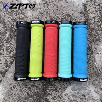 AliExpress ZTTO 1 Pair MTB Road Cycling Lockable Handle Grip Anti slip Grips for Folding Bike Handlebar bicycle parts AG-16 Alloy + Rubber