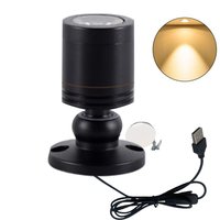 Mini USB Spotlight Adjustable & Dimmable Accent Light Small Focus Light Indoor Lighting for Jewelry Plants Display, Home Retail