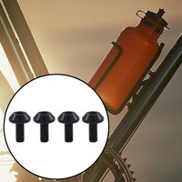 4Pcs Bicycle Water Bottle Cage Bolt Cycling Accessories Kettle Holder Aluminum M5 Screw Handle Bikes Part for MTB Road Bike
