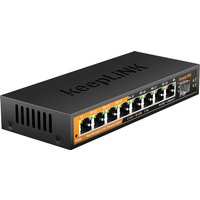 KeepLiNK 8-Port 2.5GbE Managed Ethernet Switch with 1x 10Gb SFP+ Uplink LACP Support, Network Switch for High-Speed Connectivity