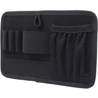 Tactical Bag Insert Panel Organizer, Utility Admin Panel Hook and Loop Modular Organizer with Hook Fasteners for Packs Backpack