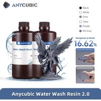 ANYCUBIC Water-Wash Resin For LCD 3D Printer High Precision Low Odor Low Viscosity 3D Printing Standard Photopolymer
