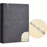 NEW Perforated Folder 4-Hole D-Shaped Binder Transparent Shell Pp File A4 Quick Fishing Storage
