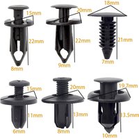 Car Body Bumper Fender Door Panel Trim Rivet 5mm 6mm 7mm 8mm 9mm 10mm Hole Car Retainer Plastic Clips Fastener