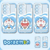 D-Doraemon Cartoon Soft Silicone Phone Case for Samsung Galaxy S26 Ultra S25 Edge S24 S22 S21 S23 FE Plus A57 A37 A07 A17 5G