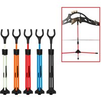 Foldable Removable Fiberglass And Plastic Bow Stand Holder Portable Bracket Frame Hanger For Archery Recurve Bow