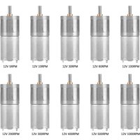 1pc 25mm dc 12v 25ga-370 Metall getriebe motor mit niedriger Drehzahl für Gleichstrom motor mit elektronischer Verriegelung