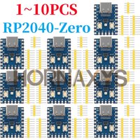 1/2/5/10PCS RP2040-Zero RP2040 for Raspberry Pi Microcontroller PICO Development Board Dual-core Cortex M0+ Processor 2MB Flash