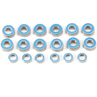 18PCS Rubber Sealed Ball Bearing Kit for Tamiya M-05 M-06 M05 M06 RC Dancing Rider Upgrades Parts Accessories